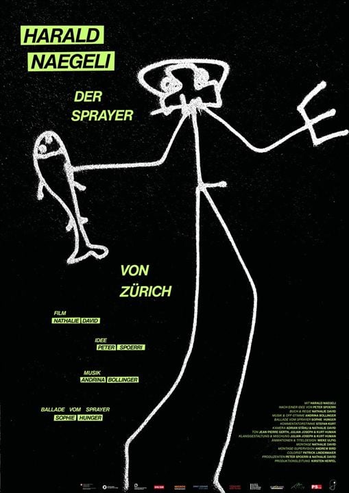 Harald Naegeli - Der Sprayer von Zürich : Kinoposter