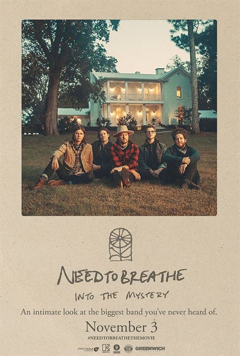 NEEDTOBREATHE: Into the Mystery : Kinoposter