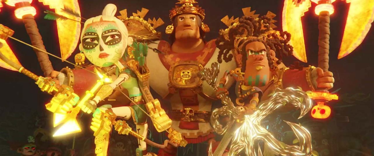 Maya und die Drei : Bild