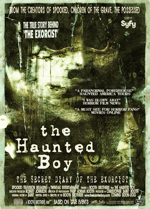 The Haunted Boy: The Secret Diary of the Exorcist : Kinoposter