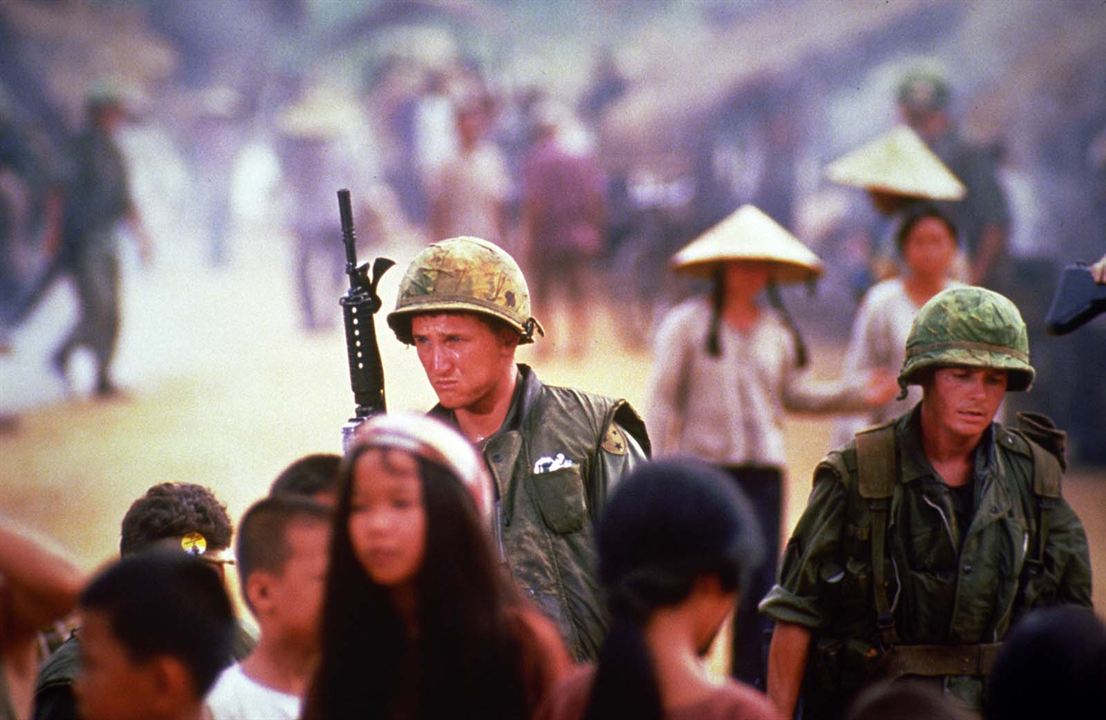 Die Verdammten des Krieges : Bild Sean Penn, Michael J. Fox