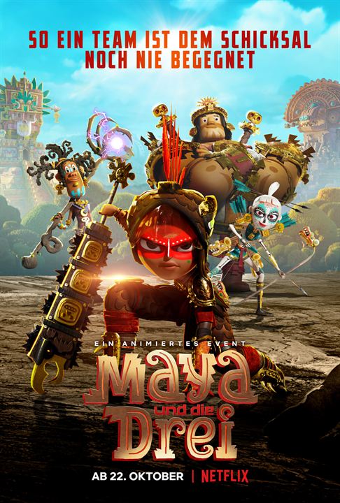 Maya und die Drei : Kinoposter