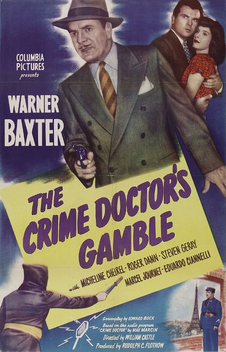 The Crime Doctor's Gamble : Kinoposter