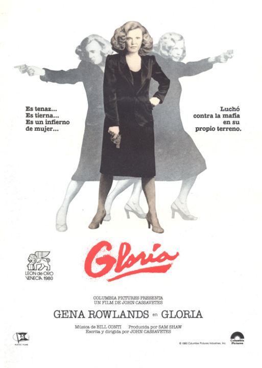 Gloria, die Gangsterbraut : Kinoposter