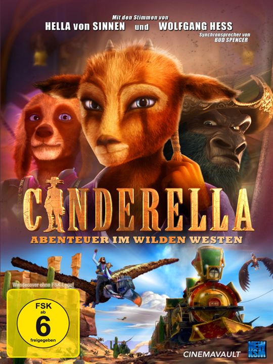 Cinderella - Abenteuer im Wilden Westen : Kinoposter