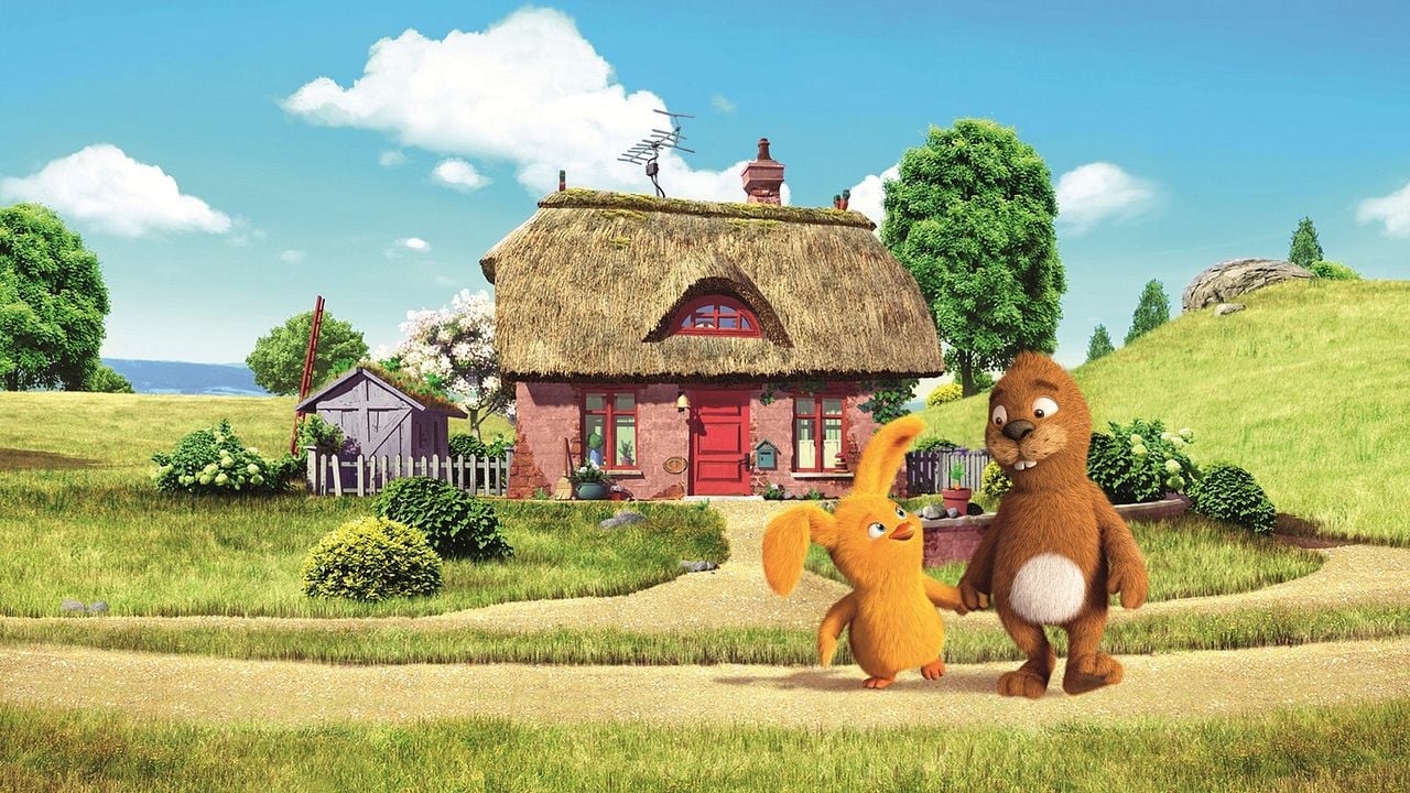 Keinohrhase und Zweiohrküken : Bild