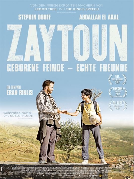 Zaytoun - Geborene Feinde - Echte Freunde : Kinoposter