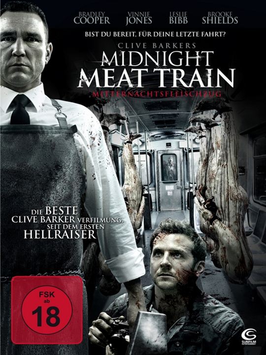 Clive Barkers Midnight Meat Train - Mitternachtsfleischzug : Kinoposter