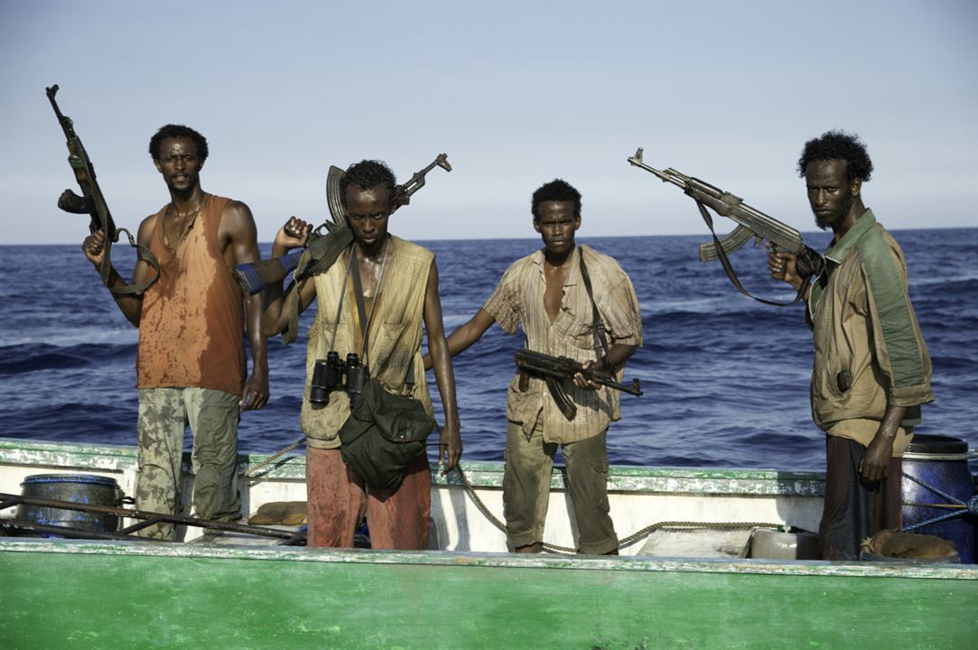 Captain Phillips : Bild Barkhad Abdi, Barkhad Abdirahman, Faysal Ahmed, Mahat M. Ali