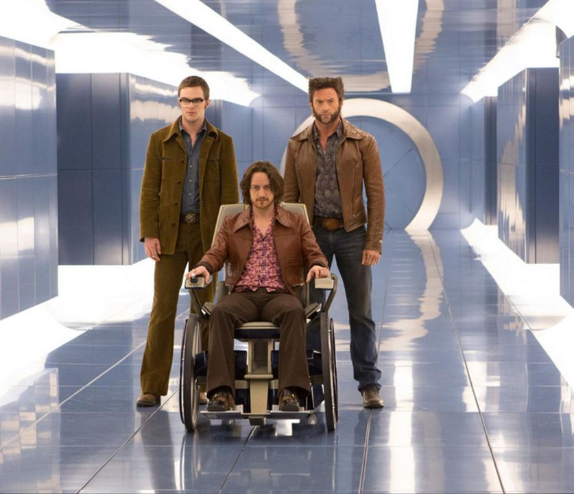 X-Men: Zukunft ist Vergangenheit : Bild Hugh Jackman, Nicholas Hoult, James McAvoy