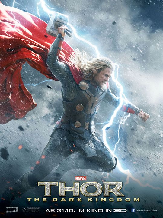 Thor 2 - The Dark Kingdom : Kinoposter