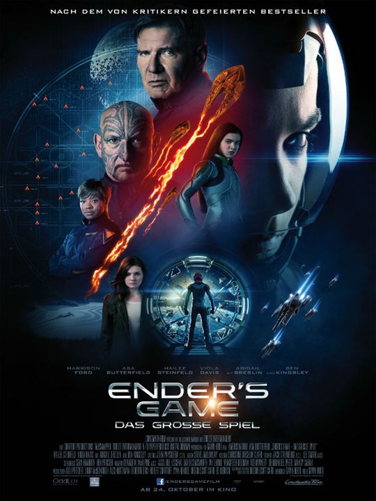 Ender's Game - Das große Spiel : Kinoposter