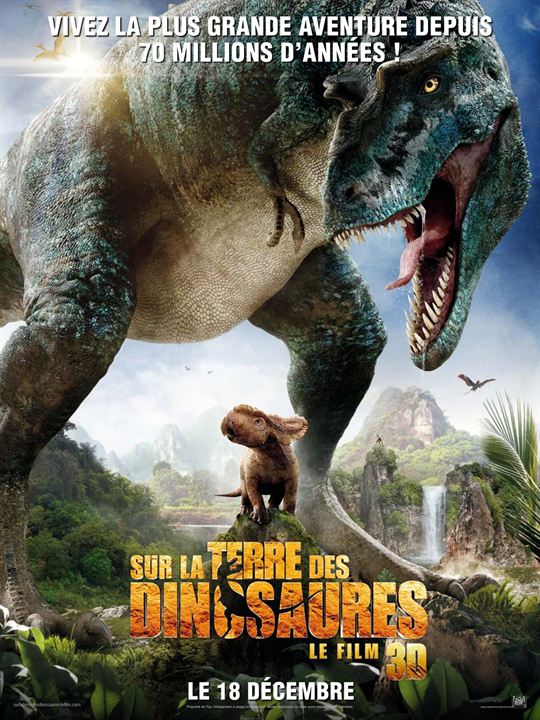 Dinosaurier 3D - Im Reich der Giganten : Kinoposter