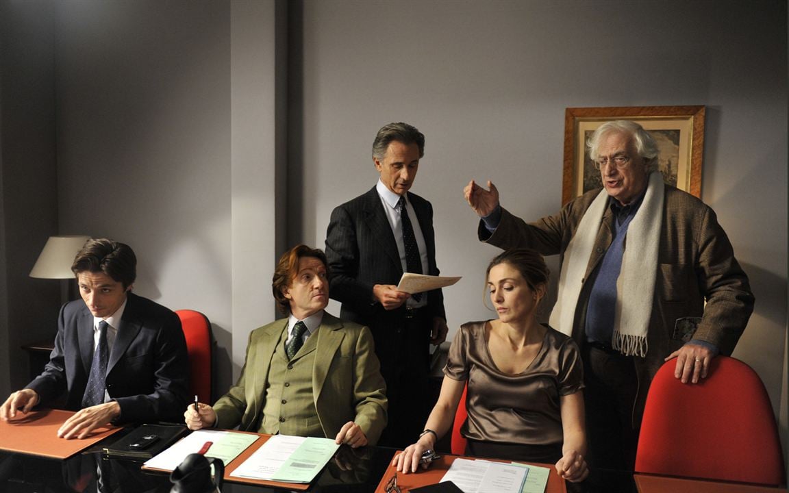 The French Minister : Bild Raphaël Personnaz, Bertrand Tavernier, Julie Gayet, Thierry Lhermitte, Thierry Frémont