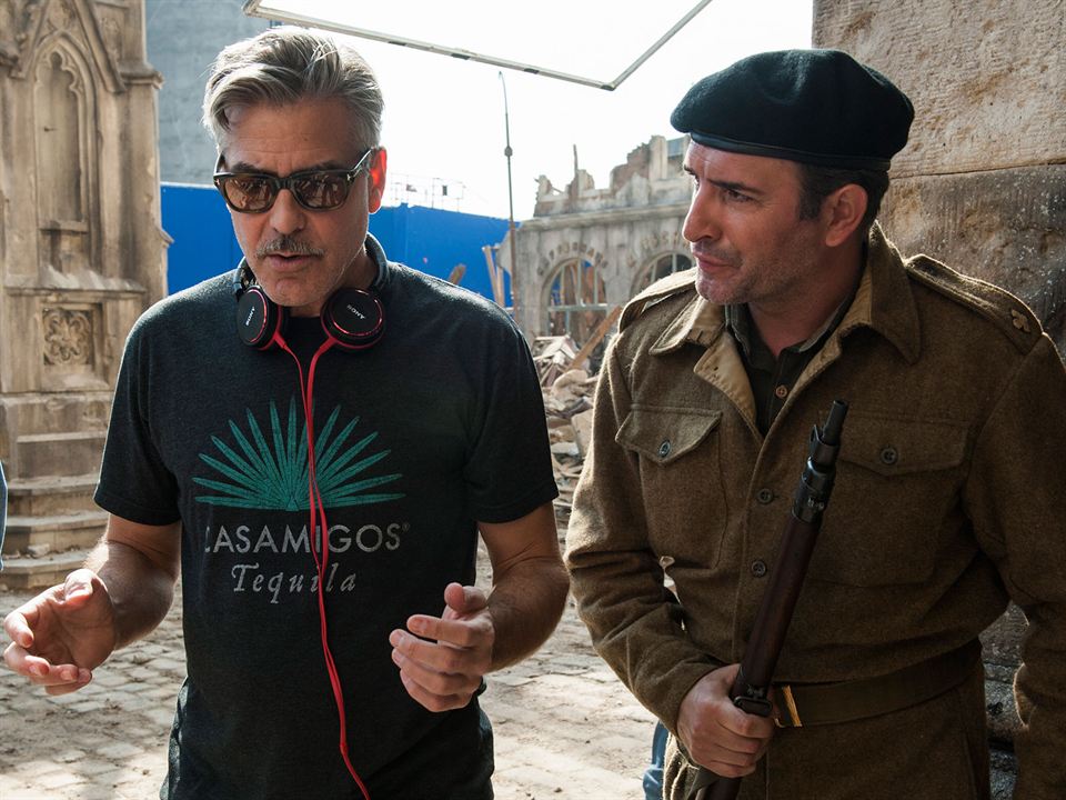 Monuments Men - Ungewöhnliche Helden : Bild George Clooney, Jean Dujardin
