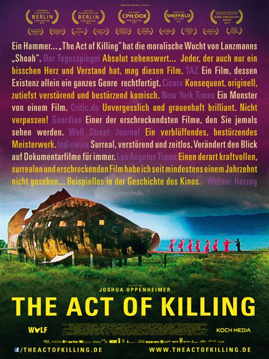 The Act of Killing : Kinoposter