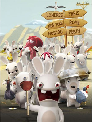 Rabbids Invasion : Kinoposter