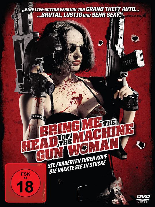 Bring Me the Head of the Machine Gun Woman : Kinoposter
