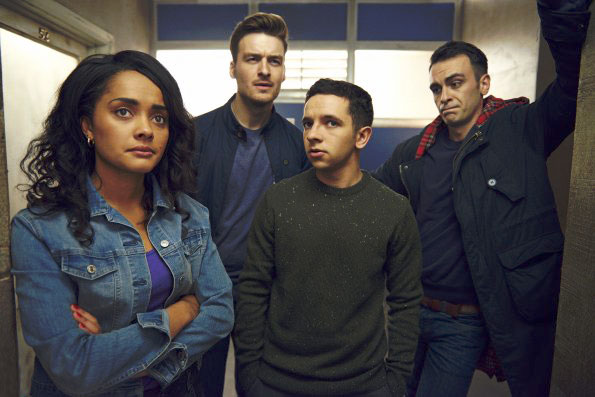 Bild Joseph Gilgun, Matt Stokoe, Karla Crome