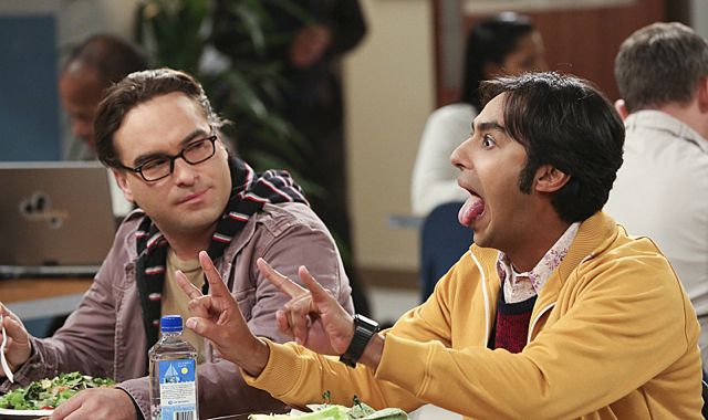 The Big Bang Theory : Bild Johnny Galecki, Kunal Nayyar