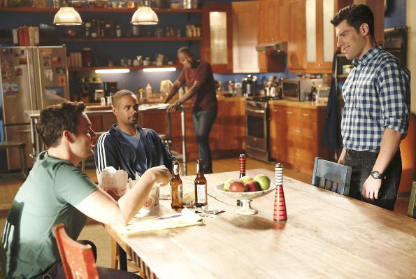 New Girl : Bild Damon Wayans Jr., Max Greenfield, Jake Johnson