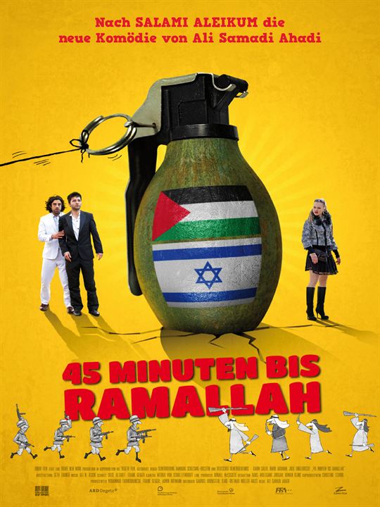 45 Minuten bis Ramallah : Kinoposter