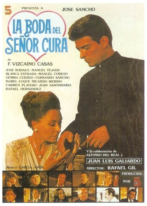 La Boda del señor cura : Kinoposter