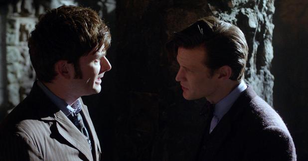 Doctor Who (2005) : Bild Matt Smith (XI), David Tennant