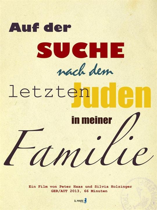 Auf der Suche nach dem letzten Juden in meiner Familie : Kinoposter