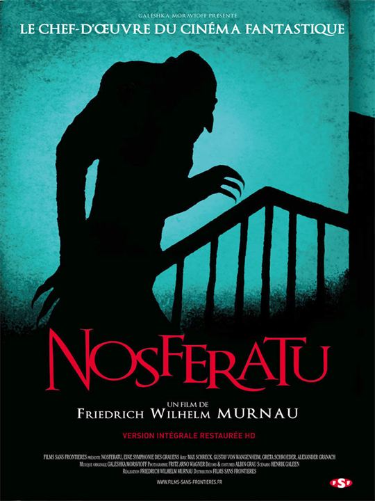 Nosferatu, eine Symphonie des Grauens : Kinoposter