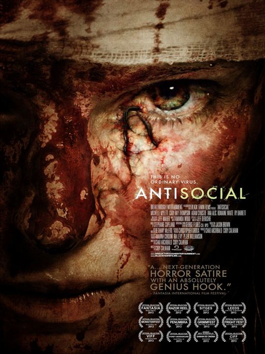 Antisocial - Alles andere als ein normaler Virus! : Kinoposter