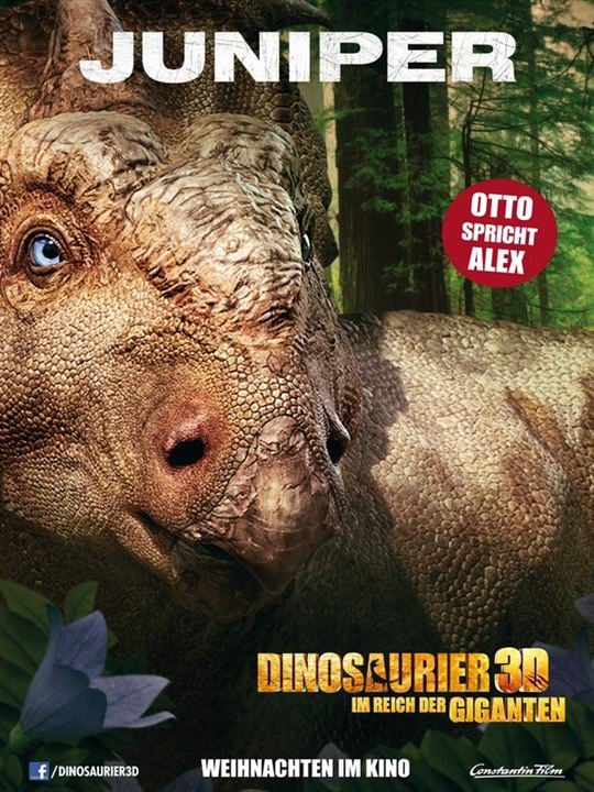 Dinosaurier 3D - Im Reich der Giganten : Kinoposter