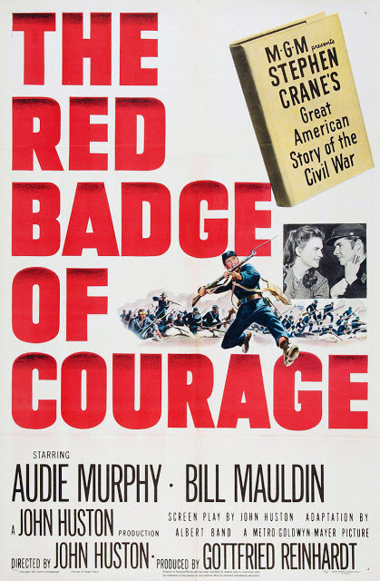 Die rote Tapferkeitsmedaille : Kinoposter Robert Easton, Royal Dano, Andy Devine, Audie Murphy, Arthur Hunnicutt, Douglas Dick