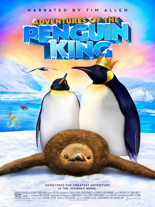 Adventures Of The Penguin King : Kinoposter