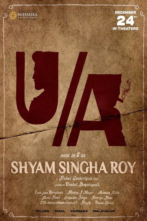 Shyam Singha Roy : Kinoposter