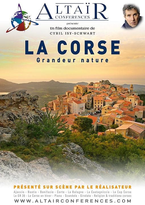 Altaïr Conférences - Corse, Grandeur nature : Kinoposter