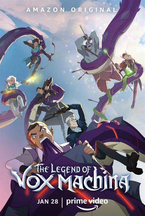 The Legend Of Vox Machina : Kinoposter