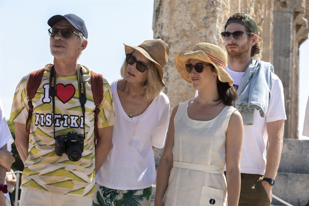 Akropolis Bonjour - Monsieur Thierry macht Urlaub : Bild Agnès Hurstel, Jacques Gamblin, Pascale Arbillot, Pablo Pauly