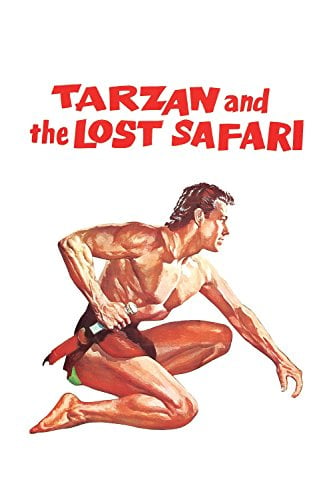 Tarzan und die verschollene Safari : Kinoposter