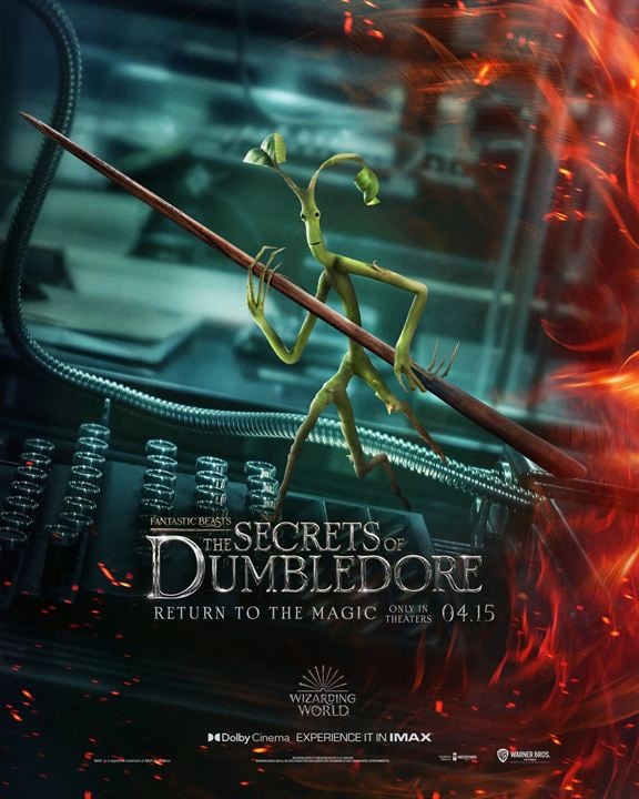 Phantastische Tierwesen 3: Dumbledores Geheimnisse : Kinoposter