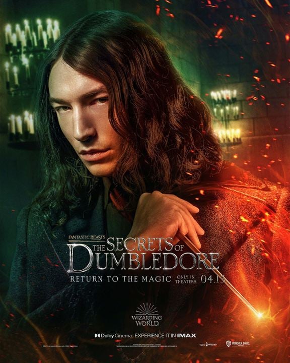 Phantastische Tierwesen 3: Dumbledores Geheimnisse : Kinoposter