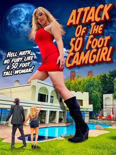 Attack Of The 50 Foot Cam-Girl : Kinoposter