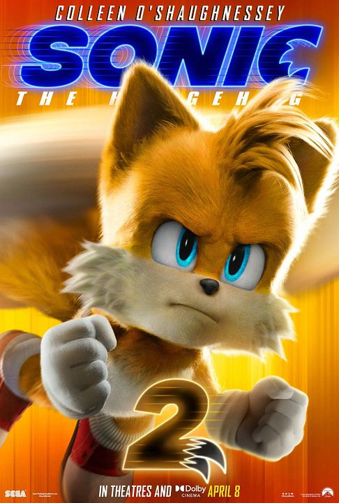 Sonic The Hedgehog 2 : Kinoposter