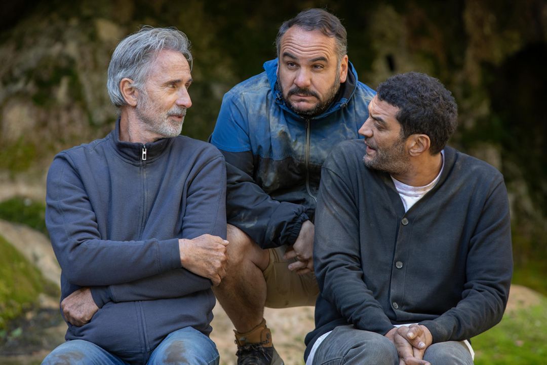 Hommes Au Bord De La Crise De Nerfs : Bild Thierry Lhermitte, François-Xavier Demaison, Ramzy Bedia