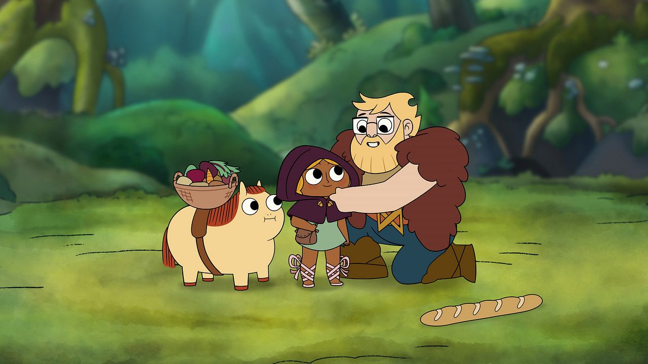 Tannenzäpfchen und ihr Pony : Bild