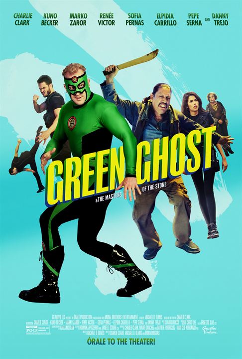 Green Ghost and the Masters of the Stone : Kinoposter