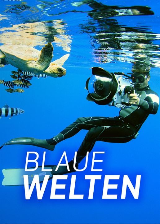 Blaue Welten : Kinoposter