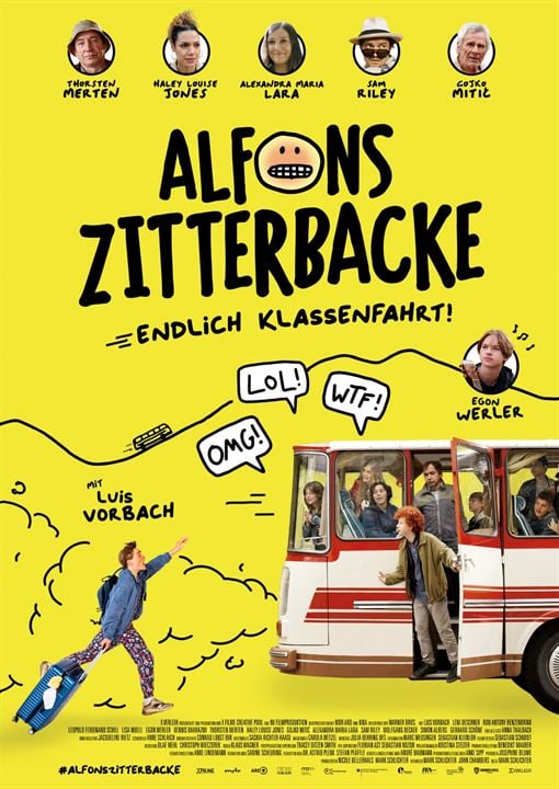 Alfons Zitterbacke - Endlich Klassenfahrt! : Kinoposter