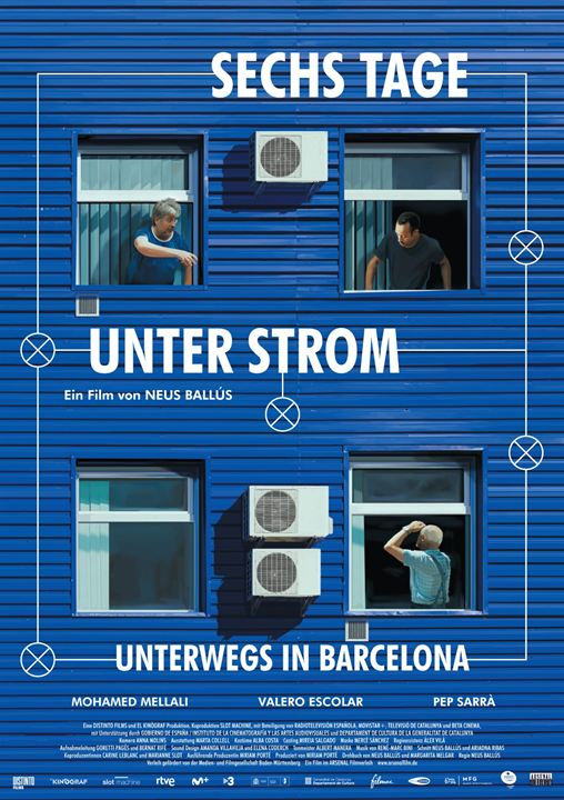 Sechs Tage unter Strom - Unterwegs in Barcelona : Kinoposter