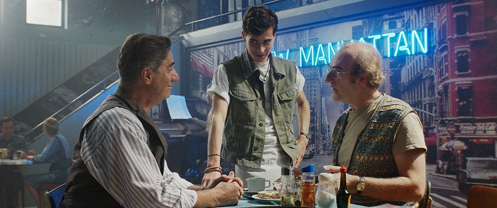 Le Chemin du bonheur : Bild Django Schrevens, Simon Abkarian, Michel Vuillermoz